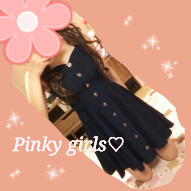 PinkyGirls(ピンキーガールズ)のPinky girls♡フレアワンピース レディースのワンピース(ひざ丈ワンピース)の商品写真