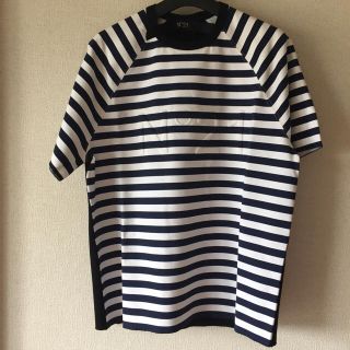 ヌメロヴェントゥーノ(N°21)のヌメロヴェントゥーノ N°21  カットソー  ボーダー(Tシャツ(半袖/袖なし))