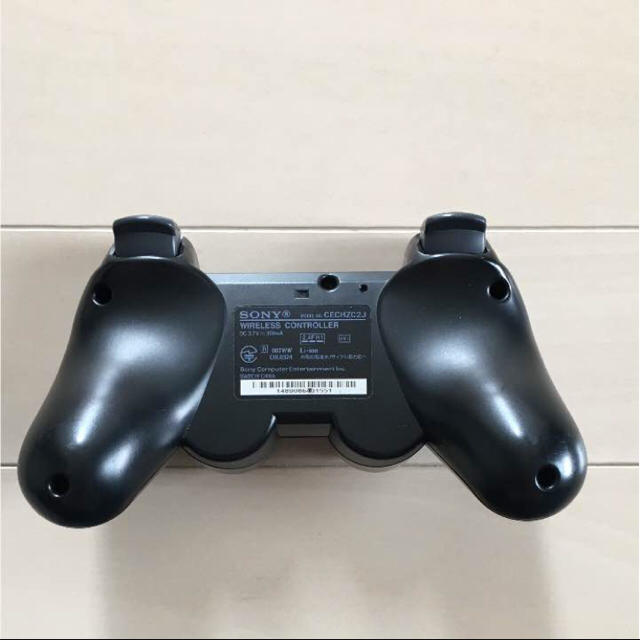 SONY(ソニー)の分解清掃済 PS3 SONY 純正 コントローラー DUALSHOCK3 黒 エンタメ/ホビーのゲームソフト/ゲーム機本体(家庭用ゲーム機本体)の商品写真