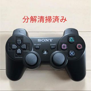 ソニー(SONY)の分解清掃済 PS3 SONY 純正 コントローラー DUALSHOCK3 黒(家庭用ゲーム機本体)