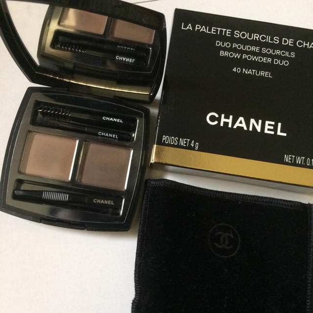 CHANEL(シャネル)のCHANEL アイブロウパウダー 40ナチュレル コスメ/美容のベースメイク/化粧品(パウダーアイブロウ)の商品写真