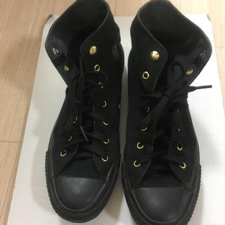 コンバース(CONVERSE)のコンバース☆ブラック☆ミドルカット(スニーカー)