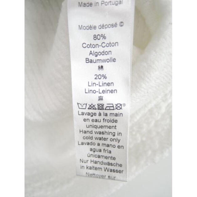 KENZO(ケンゾー)のKENZO PARIS ケンゾー 半袖サマーニット 白ホワイトメンズ メンズのトップス(Tシャツ/カットソー(半袖/袖なし))の商品写真