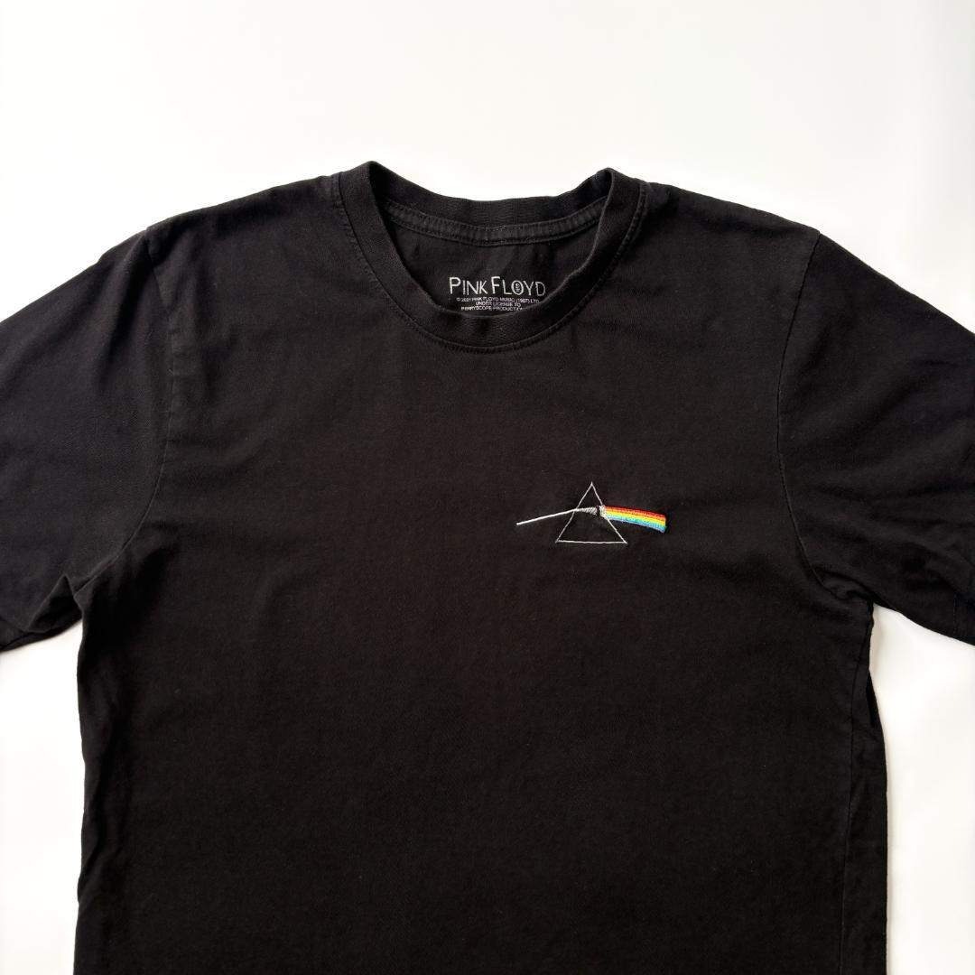 MUSIC TEE(ミュージックティー)のpink floyd バンドTシャツ M 刺繍 ブラック ピンクフロイド メンズのトップス(Tシャツ/カットソー(半袖/袖なし))の商品写真