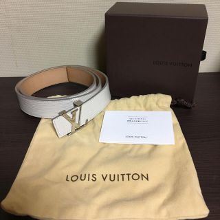 ルイヴィトン(LOUIS VUITTON)のルイヴィトン エピ ベルト ホワイト(ベルト)