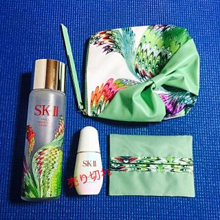 エスケーツー(SK-II)のSK-ⅱ 限定空き瓶&ポーチ&ティッシュケースセット(化粧水/ローション)