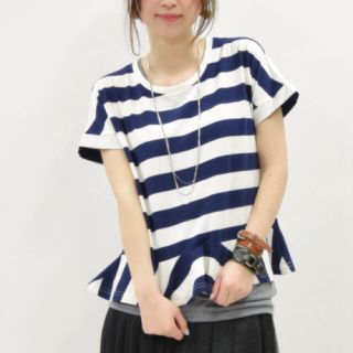 アーバンリサーチ(URBAN RESEARCH)のcleo様専用♡and it_ペプラムTシャツ&フレンチスリーブTシャツ(Tシャツ(半袖/袖なし))