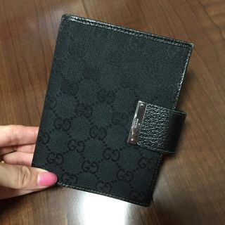 グッチ(Gucci)のGUCCIグッチ＊キャンバス手帳＊美品(その他)