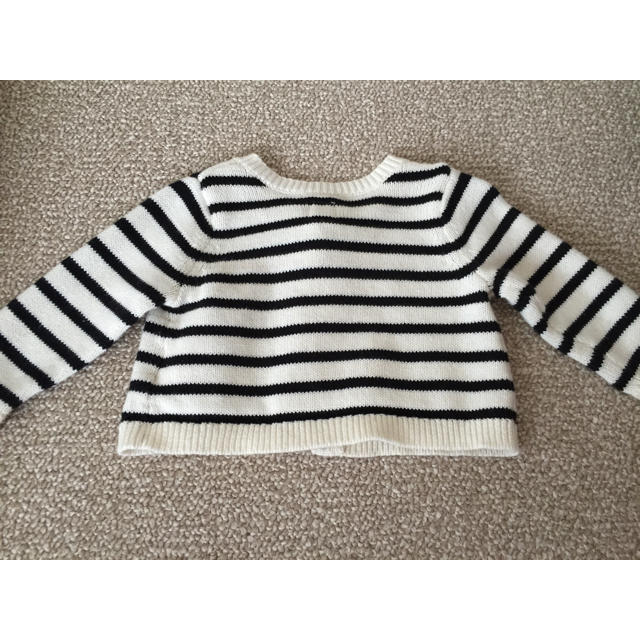 babyGAP(ベビーギャップ)のGAP♡ボーダーカーディガン キッズ/ベビー/マタニティのベビー服(~85cm)(カーディガン/ボレロ)の商品写真