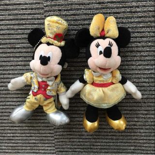 ディズニー(Disney)のディズニー  30周年  ぬいぐるみ 【ミッキー & ミニー】(キャラクターグッズ)