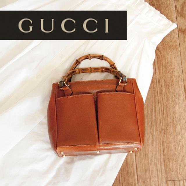 Gucci(グッチ)のショルダー有り！GUCCIバンブーバッグ レディースのバッグ(ショルダーバッグ)の商品写真