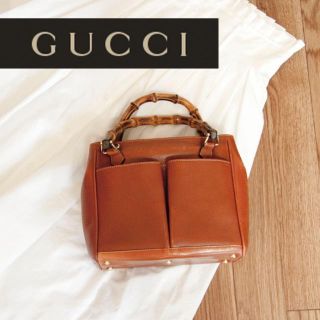 グッチ(Gucci)のショルダー有り！GUCCIバンブーバッグ(ショルダーバッグ)