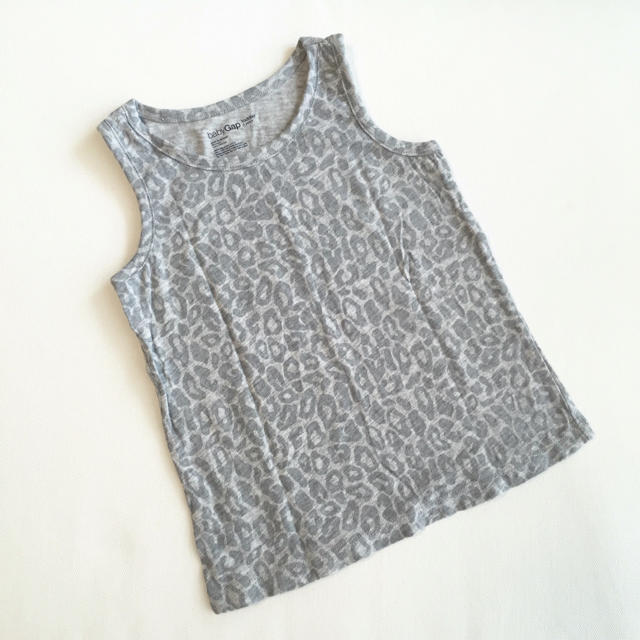 babyGAP(ベビーギャップ)の新品♡babyGap レオパード柄タンクトップ ２歳 キッズ/ベビー/マタニティのキッズ服女の子用(90cm~)(Tシャツ/カットソー)の商品写真