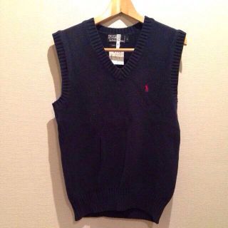 ラルフローレン(Ralph Lauren)のラルフローレン 紺ベスト(ベスト/ジレ)