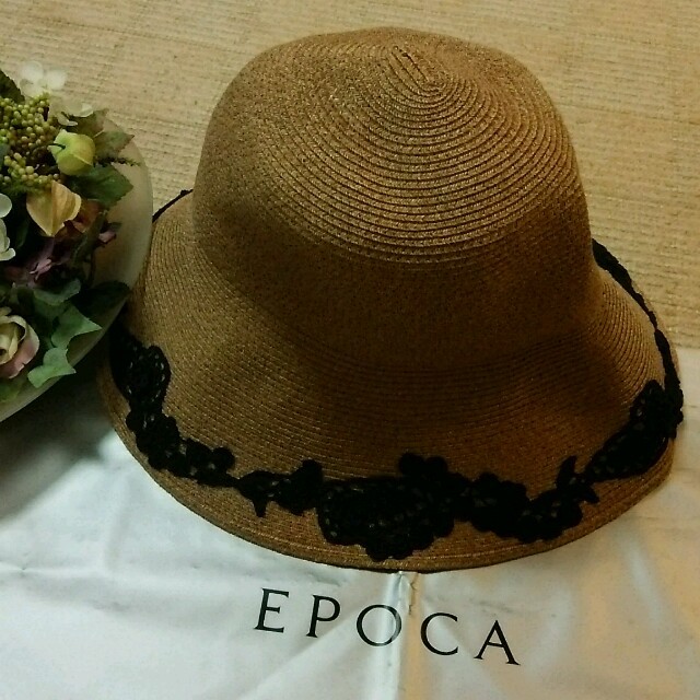 EPOCA(エポカ)のエポカ素敵な帽子♥お取り置き中です。ご購入不可です レディースの帽子(麦わら帽子/ストローハット)の商品写真