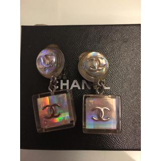 シャネル(CHANEL)のCHANEL キューブイヤリング(イヤリング)