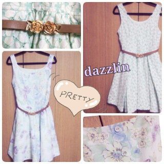 ダズリン(dazzlin)のミニワンピSET🎠💫値下げ(ミニワンピース)