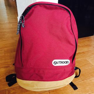 アウトドア(OUTDOOR)のほぼ未使用♡【OUTDOOR♡】ボルドー系♡リュック♡ナノユニバース購入品♡ (リュック/バックパック)