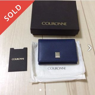 新品☆COURONNE☆カードケース名刺入れ(名刺入れ/定期入れ)