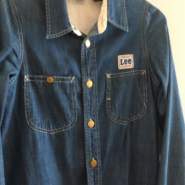 Lee(リー)のlee デニムワンピ レディースのトップス(シャツ/ブラウス(長袖/七分))の商品写真