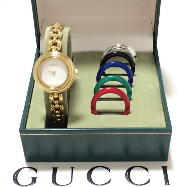 Gucci(グッチ)の1.超美品 グッチ GUCCI 時計 レディースのファッション小物(腕時計)の商品写真