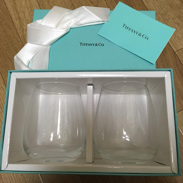 Tiffany＆Co.ペアグラス