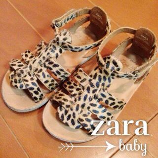 ザラキッズ(ZARA KIDS)のzara baby✧ハラコ サンダル(その他)