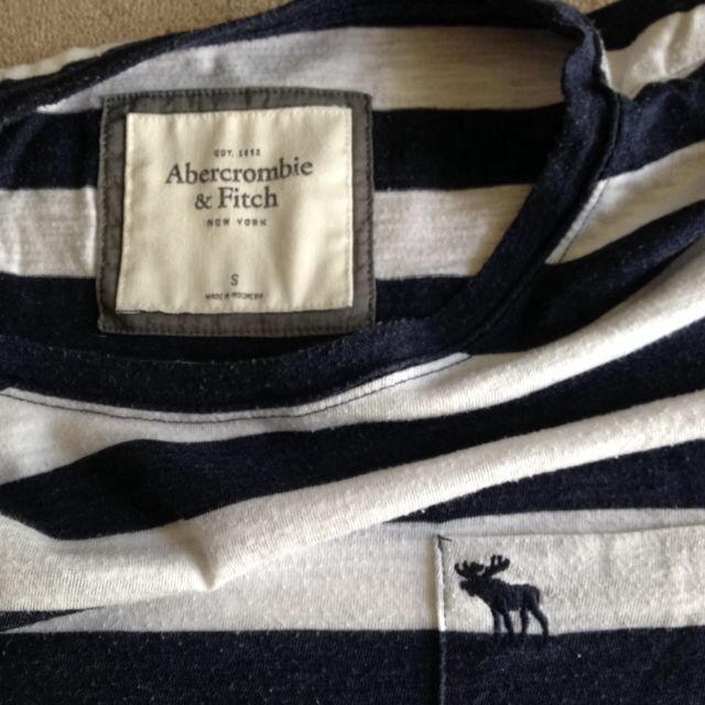 Abercrombie&Fitch(アバクロンビーアンドフィッチ)の♡アバクロ♡ボーダーTシャツ レディースのトップス(Tシャツ(半袖/袖なし))の商品写真