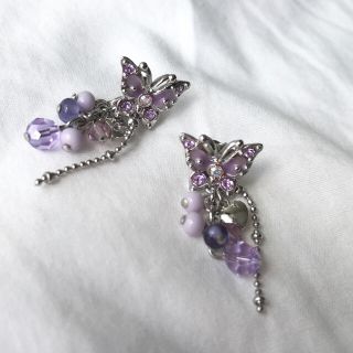 アナスイ(ANNA SUI)の【２WAY】ANNA SUI バタフライピアス(ピアス)