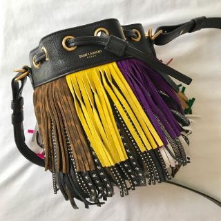 サンローラン(Saint Laurent)のサンローラン フリンジバッグ 検)フェンディ Fendi(ハンドバッグ)