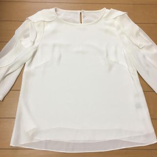 ジャスグリッティー(JUSGLITTY)の★値下げ★ジャスグリッティー   ♡袖フリルブラウス♡(シャツ/ブラウス(長袖/七分))