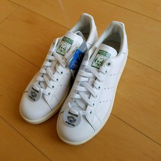 アディダス × NIGO 25 スタンスミス　ガラスレザー　本革　白　26cm