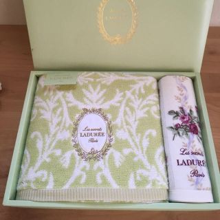 ラデュレ(LADUREE)の新品未使用 LADUREEタオルセット(タオル/バス用品)