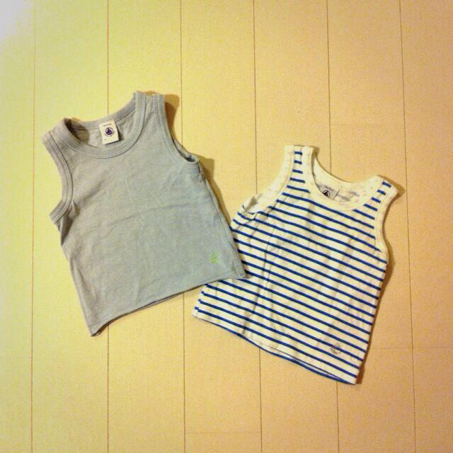 PETIT BATEAU(プチバトー)のoyaaakooo様プチバトー タンクs キッズ/ベビー/マタニティのキッズ/ベビー/マタニティ その他(その他)の商品写真