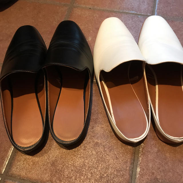 GU(ジーユー)のGU バブーシュ 二足セット レディースの靴/シューズ(ハイヒール/パンプス)の商品写真
