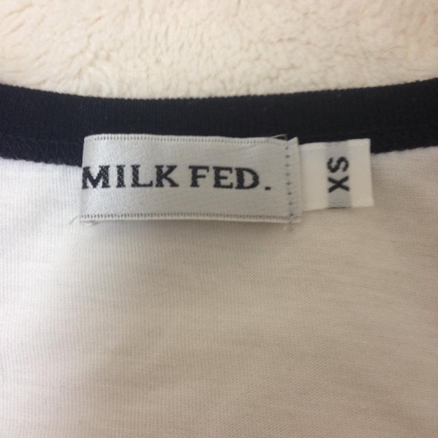 MILKFED.(ミルクフェド)のMILKFED♡七分Tシャツ レディースのトップス(Tシャツ(長袖/七分))の商品写真