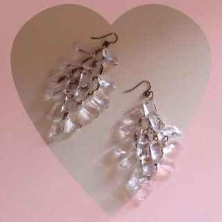 ムルーア(MURUA)のクリアピアス♡(ピアス)