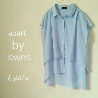 アパートバイローリーズ(apart by lowrys)のMサイズ【apart by lowrys】とろみシャツ(シャツ/ブラウス(半袖/袖なし))