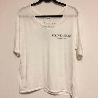 ザラ(ZARA)のザラ ＶネックTシャツ(Tシャツ(半袖/袖なし))