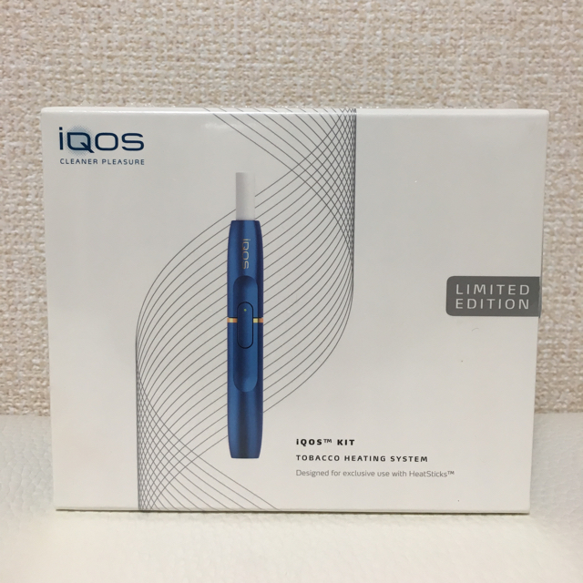 IQOS(アイコス)の新品未開封☆ IQOS サファイアブルー 限定色 メンズのファッション小物(タバコグッズ)の商品写真