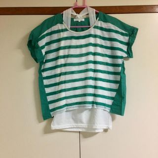 グローブ(grove)のボーダー Tシャツ(Tシャツ(半袖/袖なし))