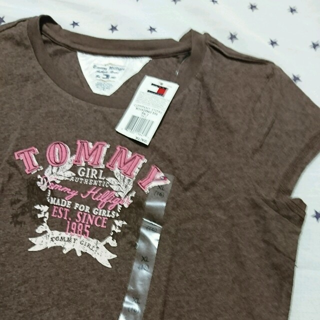 TOMMY HILFIGER(トミーヒルフィガー)のトミーヒルフィガー 袖なしcottonシャツ。 レディースのトップス(Tシャツ(半袖/袖なし))の商品写真