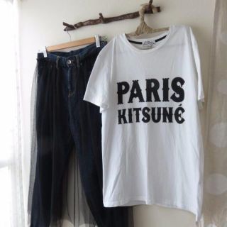 メゾンキツネ(MAISON KITSUNE')のKITSUNE TEE キツネmaisonkitsune メゾンキツネ Ｔシャツ(Tシャツ(半袖/袖なし))