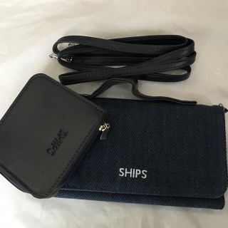 シップス(SHIPS)のスマホポシェット&ミニ財布(モバイルケース/カバー)