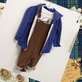 ザラキッズ(ZARA KIDS)のzara baby 裏地付きサロペット(その他)