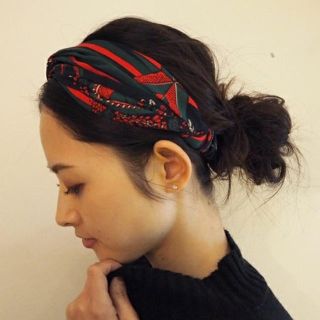 トゥデイフル(TODAYFUL)のTODAYFUL.Assort Print Hairturban(ヘアバンド)