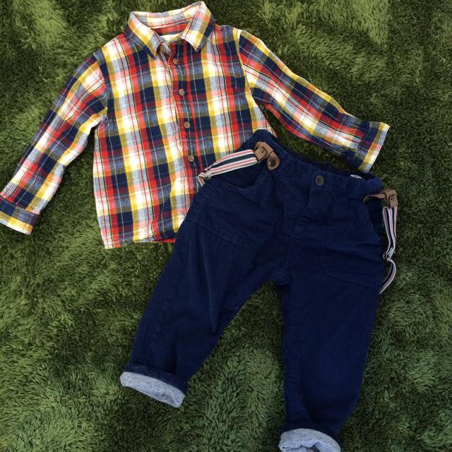 ZARA(ザラ)のzara baby 上下セット キッズ/ベビー/マタニティのキッズ服男の子用(90cm~)(その他)の商品写真