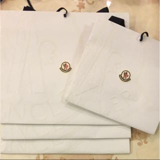 モンクレール(MONCLER)のモンクレール ショッパー ショップ袋 ブランド紙袋 4枚 MONCLER(ショップ袋)