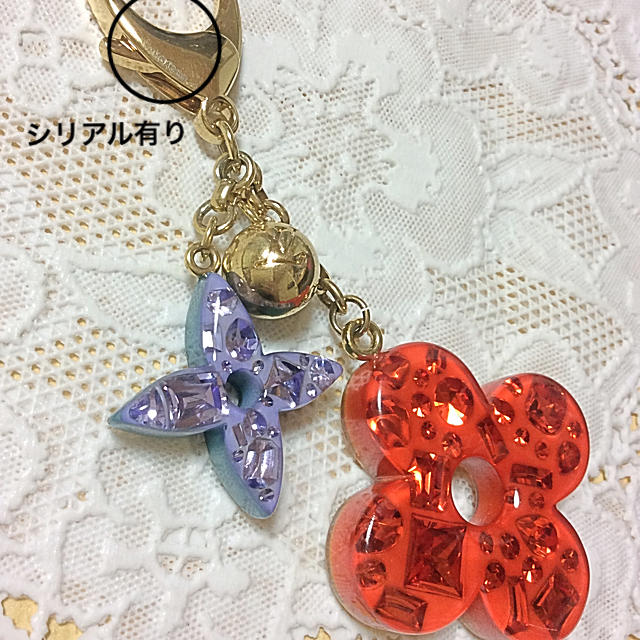⭐️LOUIS VUITTON⭐️ビジューサック グラム フラワー チャーム | フリマアプリ ラクマ