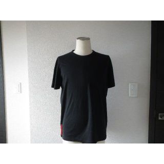 プラダ(PRADA)の●３万プラダスポーツ黒Tシャツカットソー赤タグ検索ドルガバグッチ●良美(Tシャツ/カットソー(半袖/袖なし))